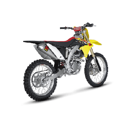 Akrapovic Silenziatore Non omologato Titanio per Suzuki RM-Z 250 2010-2018