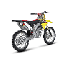 Akrapovic Silenziatore Non omologato Titanio per Suzuki RM-Z 250 2010-2018