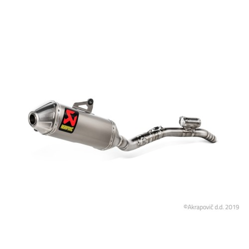 Akrapovic Scarico Completo Non omologato Titanio per Suzuki RM-Z 250 2019-2026