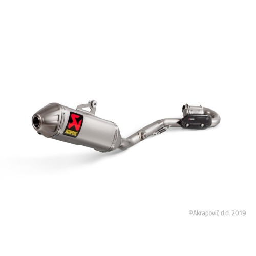 Akrapovic Scarico Completo Non omologato Titanio per Suzuki RM-Z 450 2018-2026