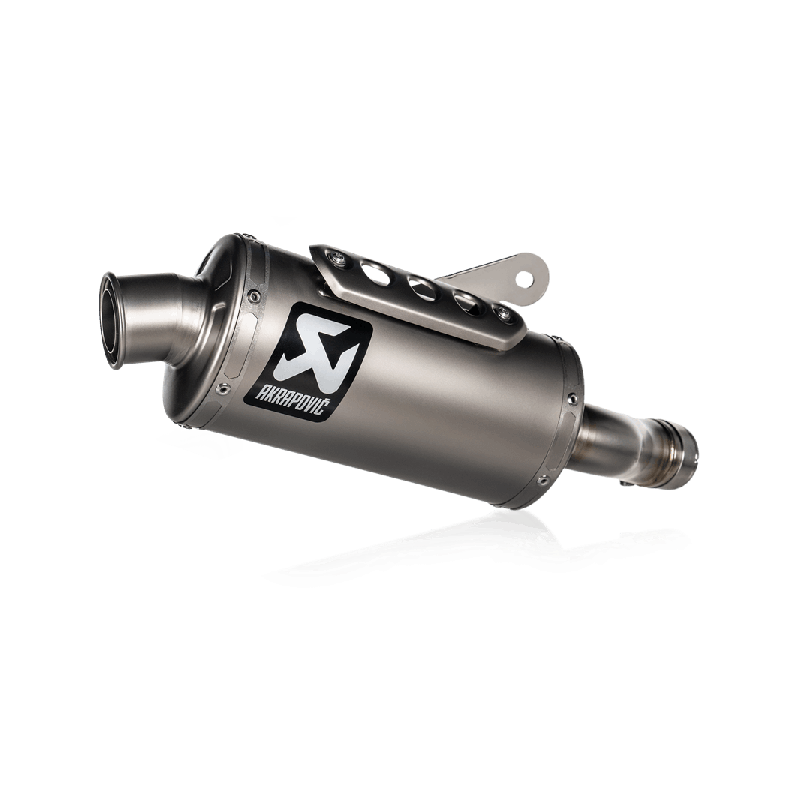 Akrapovic Slip-On Omologato Titanio per Triumph SCRAMBLER 400 X / SPEED 400 2023-2026