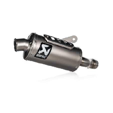 Akrapovic Slip-On Omologato Titanio per Triumph SCRAMBLER 400 X / SPEED 400 2023-2026