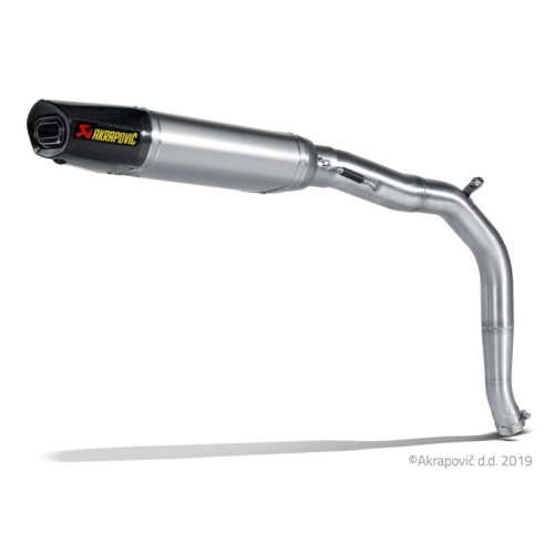 Akrapovic Silenziatore Omologato Carbonio Titanio per Triumph DAYTONA 675 / 675 R 675 675 R 2006-2012 / 2011-2012
