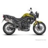 Akrapovic Silenziatore Omologato Carbonio Titanio per Triumph TIGER 800 XC / XR / XRx / XCx / XRT / XCA 2011-2015