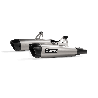 Akrapovic Scarico Omologato Carbonio Titanio per Triumph Boneville T100 / T120 2017-2020 / 2016-2020