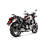 Akrapovic Scarico Omologato Carbonio Titanio per Triumph Boneville T100 / T120 2017-2020 / 2016-2020