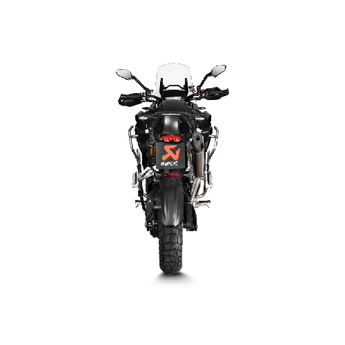 Akrapovic Slip-On Omologato Carbonio Titanio per Triumph Tiger 1200 GT / Rally 2022-2024