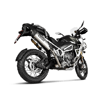 Akrapovic Slip-On Omologato Carbonio Titanio per Triumph Tiger 1200 GT / Rally 2022-2024
