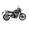 Akrapovic Scarico Omologato Carbonio Titanio per Triumph Scrambler 1200 2019-2020