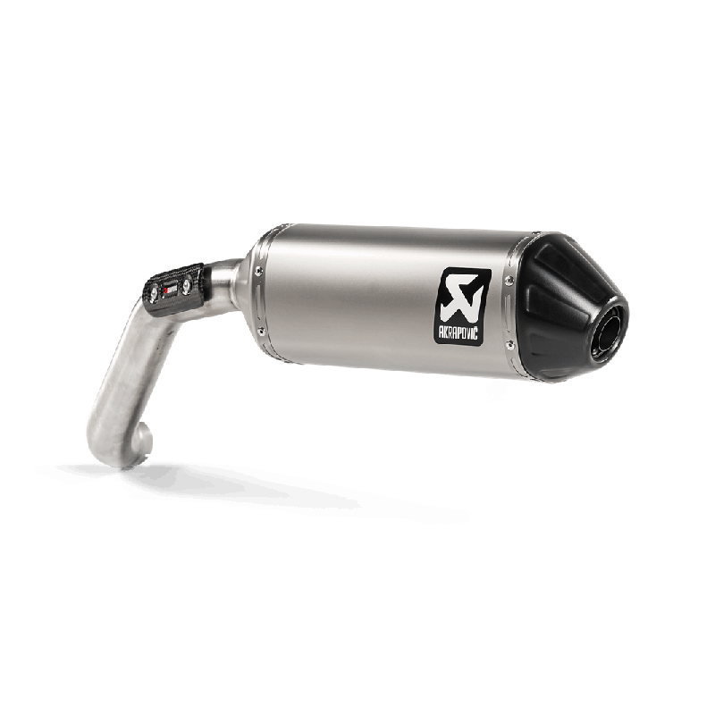 Akrapovic Slip-On Omologato Carbonio Titanio per Triumph V85TT 2019-2023