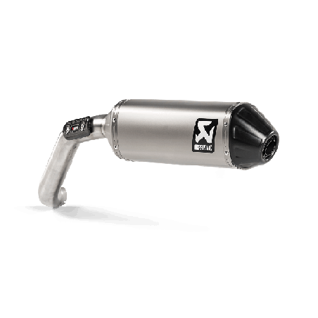 Akrapovic Slip-On Omologato Carbonio Titanio per Triumph V85TT 2019-2023