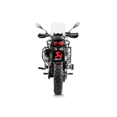 Akrapovic Slip-On Omologato Carbonio Titanio per Triumph V85TT 2019-2023