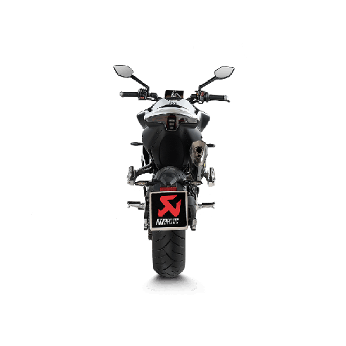 Akrapovic Slip-On Omologato Carbonio per Triumph 800NK 2023-2026