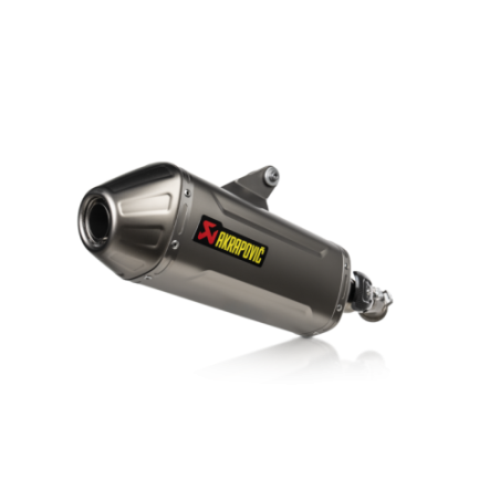 Akrapovic Slip-On Omologato Carbonio Titanio per Triumph 800MT-X 2025-2026