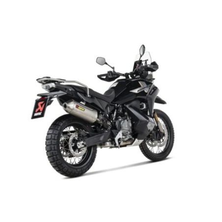 Akrapovic Slip-On Omologato Carbonio Titanio per Triumph 800MT-X 2025-2026