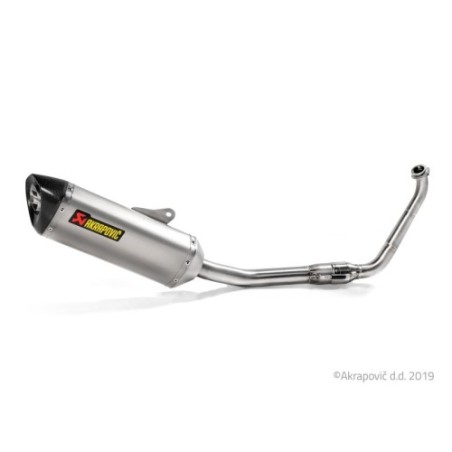 Akrapovic Scarico Completo Omologato Inox per Yamaha MT 125 2020