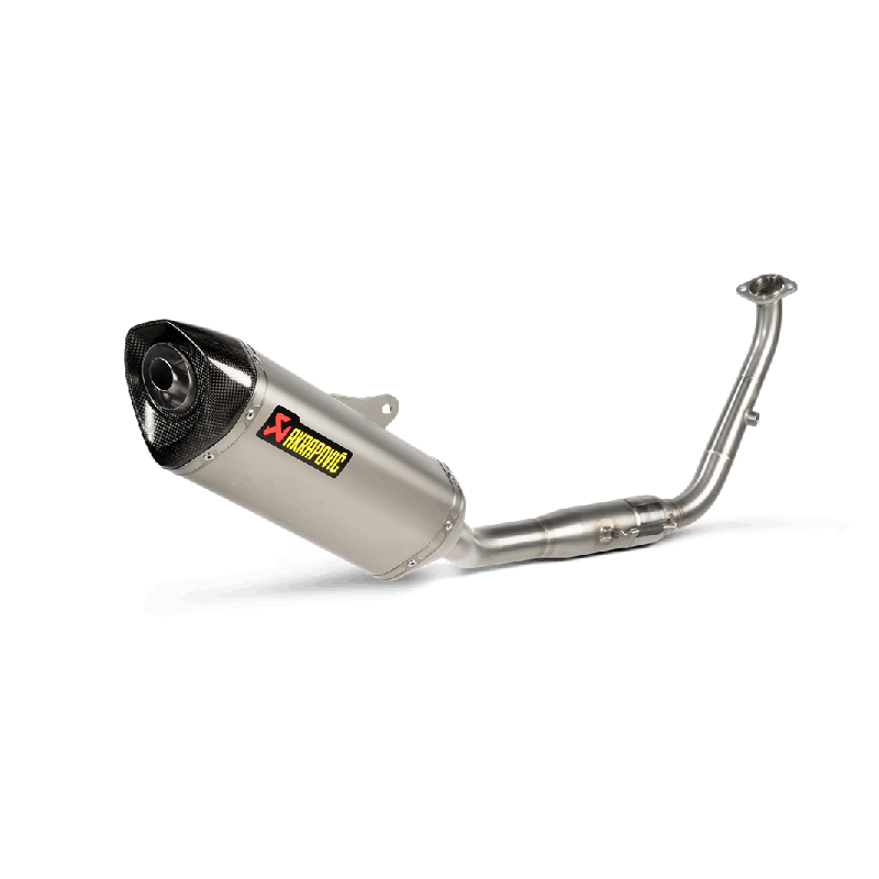 Akrapovic Scarico Completo Omologato Carbonio Titanio Inox per Yamaha MT 125 2021-2026