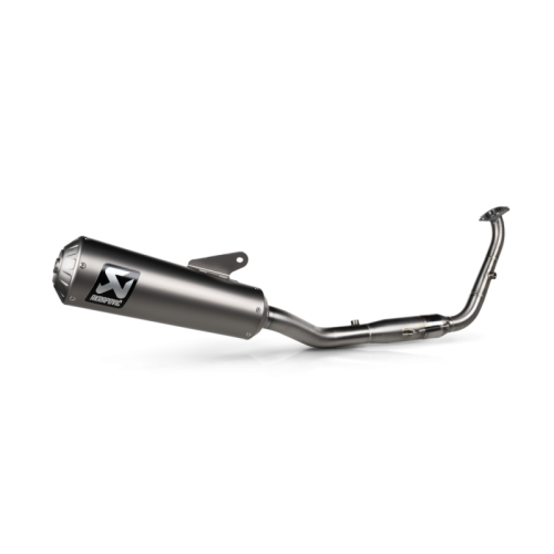 Akrapovic Scarico Completo Omologato Titanio Inox per Yamaha XSR 125 / XSR 125 LEGACY 2025-2026