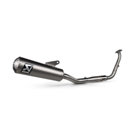 Akrapovic Scarico Completo Omologato Titanio Inox per Yamaha XSR 125 / XSR 125 LEGACY 2025-2026