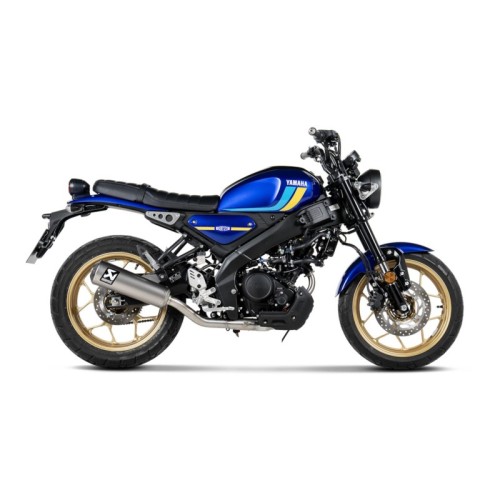 Akrapovic Scarico Completo Omologato Titanio Inox per Yamaha XSR 125 / XSR 125 LEGACY 2025-2026