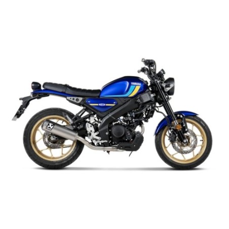 Akrapovic Scarico Completo Omologato Titanio Inox per Yamaha XSR 125 / XSR 125 LEGACY 2025-2026