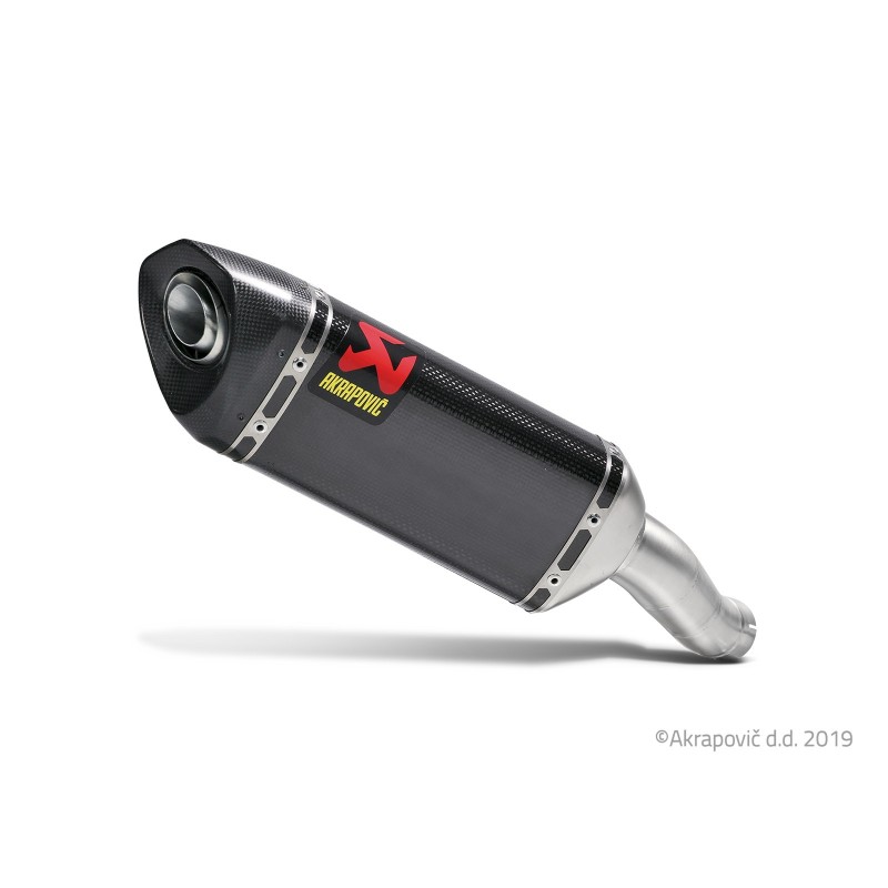 Akrapovic Silenziatore Omologato Carbonio per Yamaha YZF-R / YZF-R3 YZF-R 2025 YZF-R3 2025 / 2014-2016