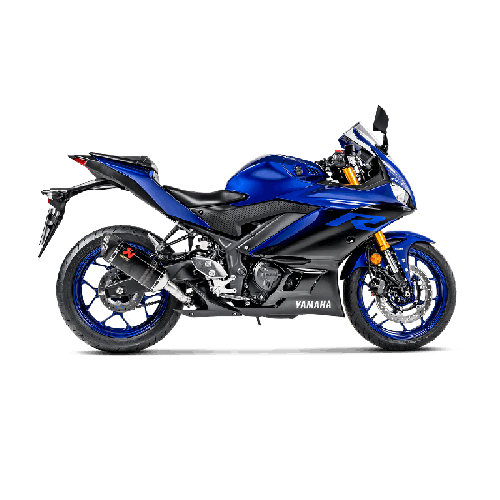 Akrapovic Silenziatore Omologato Carbonio per Yamaha YZF-R / YZF-R3 YZF-R 2025 YZF-R3 2025 / 2014-2020