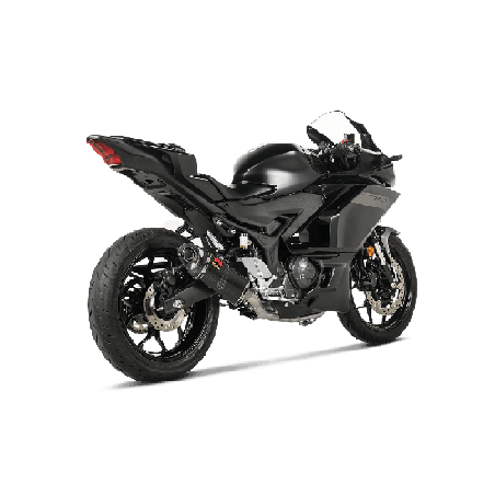 Akrapovic Scarico Completo Non omologato Carbonio Inox per Yamaha YZF-R / YZF-R3 2025 / 2025-2026
