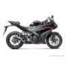 Akrapovic Silenziatore Non omologato Titanio per Yamaha MT03 2016-2018