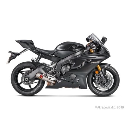 Akrapovic Silenziatore Non omologato per Yamaha YZF-R 6 2008-2026