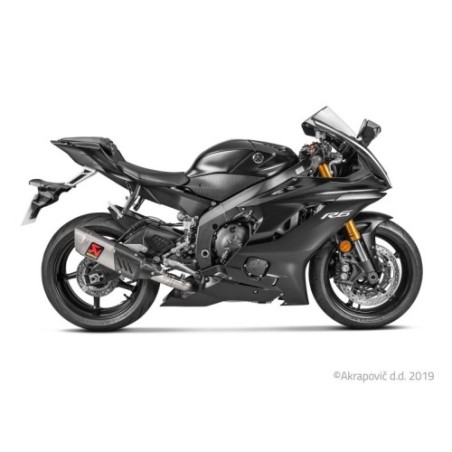 Akrapovic Scarico Completo Non omologato Inox per Yamaha YZF-R 6 2008-2026