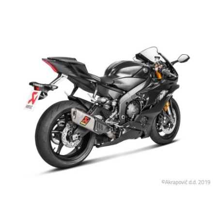 Akrapovic Scarico Completo Non omologato Inox per Yamaha YZF-R 6 2008-2026