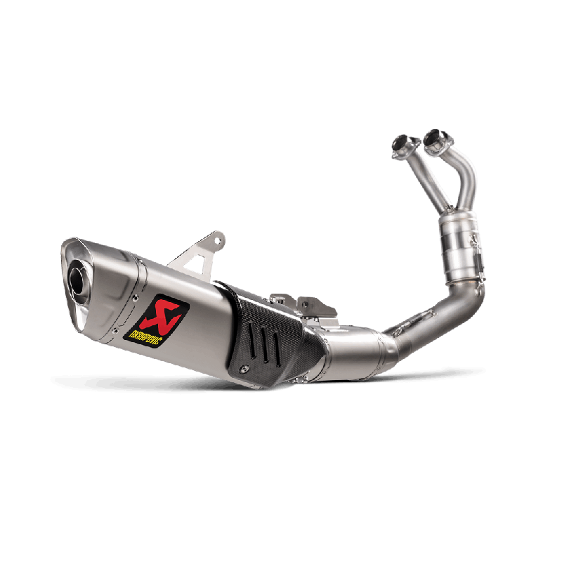 Akrapovic Scarico Completo Omologato Titanio Inox per Yamaha YZF-R7 2021-2024