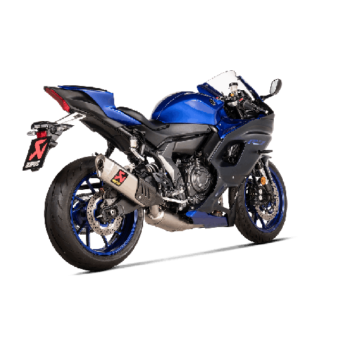 Akrapovic Scarico Completo Omologato Titanio Inox per Yamaha YZF-R7 2021-2024