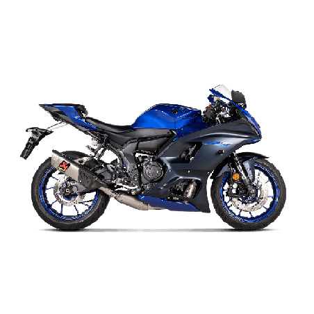 Akrapovic Scarico Completo Omologato Titanio Inox per Yamaha YZF-R7 2021-2024
