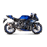 Akrapovic Scarico Completo Omologato Titanio Inox per Yamaha YZF-R7 2021-2024