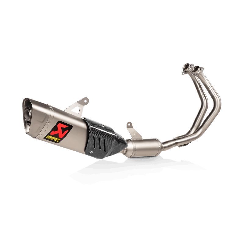 Akrapovic Scarico Completo Non omologato Titanio Inox per Yamaha YZF-R7 2021-2024