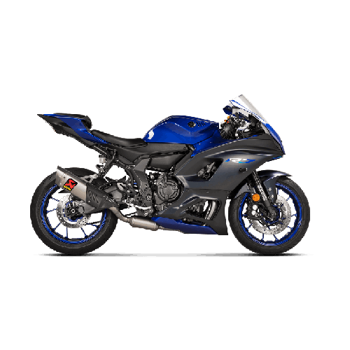 Akrapovic Scarico Completo Non omologato Titanio Inox per Yamaha YZF-R7 2021-2024