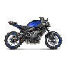 Akrapovic Scarico Completo Non omologato Carbonio Inox per Yamaha MT 07 / FZ7 2014-2026