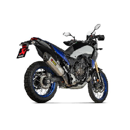 Akrapovic Silenziatore Omologato Carbonio Titanio per Yamaha TENERE' 700 2021-2026