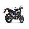 Akrapovic Silenziatore Omologato Carbonio Titanio per Yamaha TENERE' 700 2021-2026