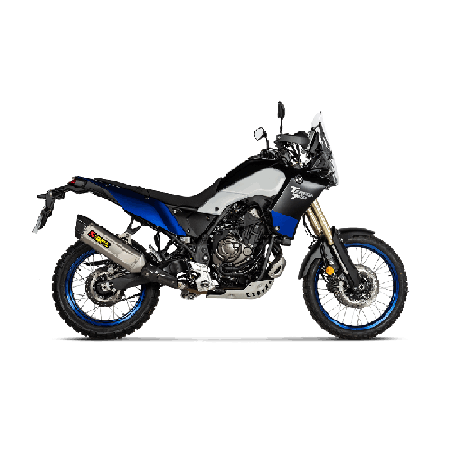 Akrapovic Silenziatore Omologato Carbonio Titanio per Yamaha TENERE' 700 2021-2026