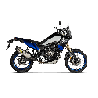 Akrapovic Silenziatore Omologato Carbonio Titanio per Yamaha TENERE' 700 2021-2026