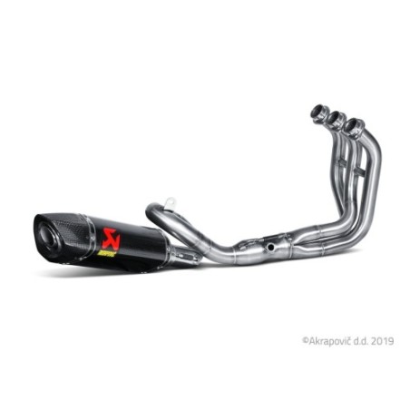 Akrapovic Scarico Completo Non omologato Carbonio Inox per Yamaha FZ9 / MT 09 2014-2020