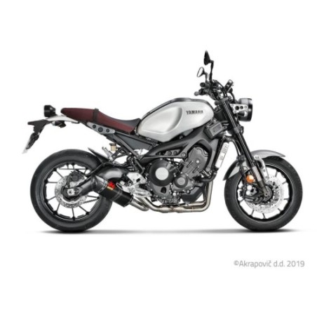 Akrapovic Scarico Completo Non omologato Carbonio Inox per Yamaha FZ9 / MT 09 2014-2020