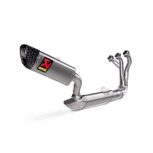 Akrapovic Scarico Completo Omologato Titanio Inox per Yamaha FZ9 / MT 09 2021-2023