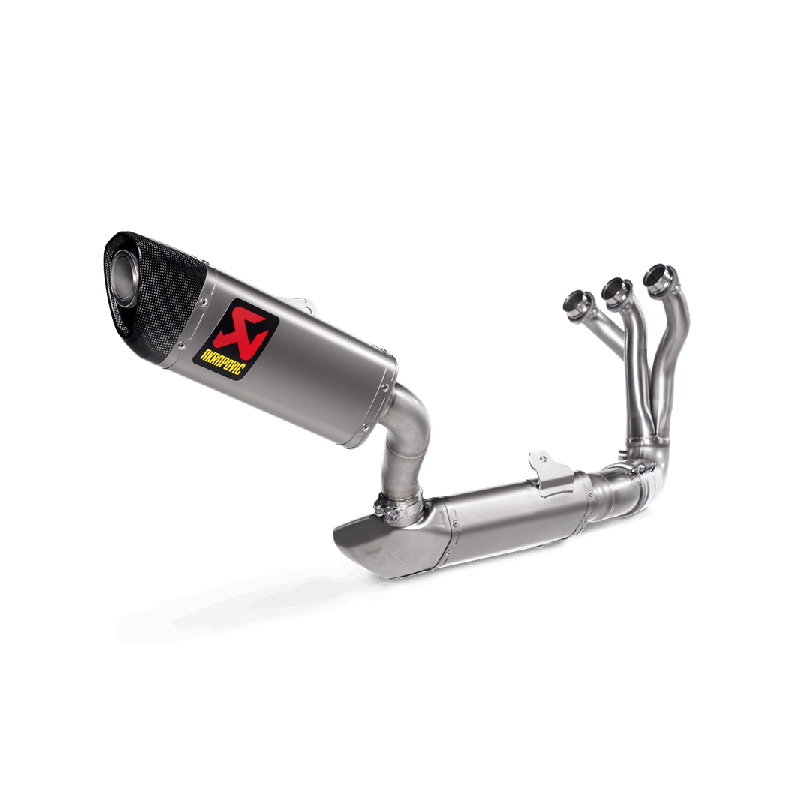 Akrapovic Scarico Completo Omologato Titanio Inox per Yamaha FZ9 / MT 09 2021-2023