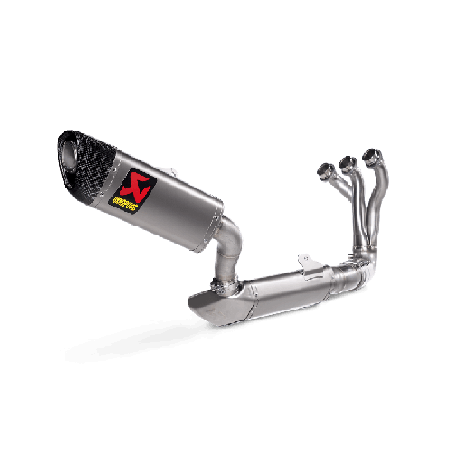 Akrapovic Scarico Completo Omologato Titanio Inox per Yamaha FZ9 / MT 09 2021-2023