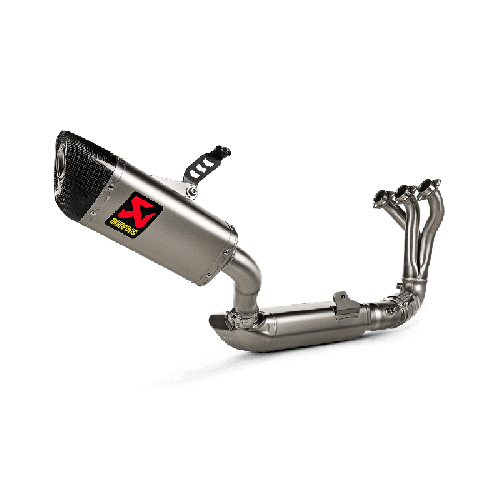 Akrapovic Scarico Completo Omologato Titanio Inox per Yamaha FZ9 / MT 09 2024-2026