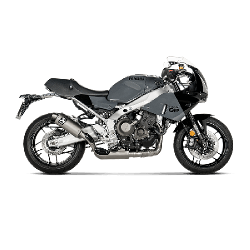 Akrapovic Scarico Completo Omologato Titanio Inox per Yamaha XSR 900 2022-2026